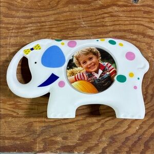 Mikasa Elephant Photo Frame NIB